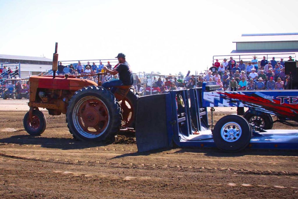 Man on Tractor 